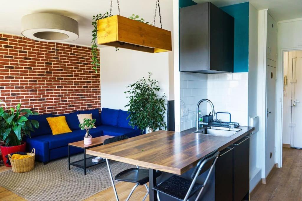Grand Appartement 4 Pieces A 10Min Paris Vitry-sur-Seine Exteriör bild
